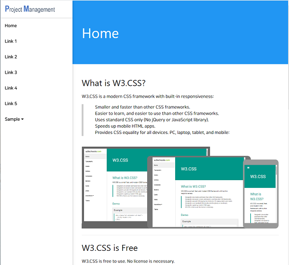 PC용 큰화면 PC용 대화면 웹페이지